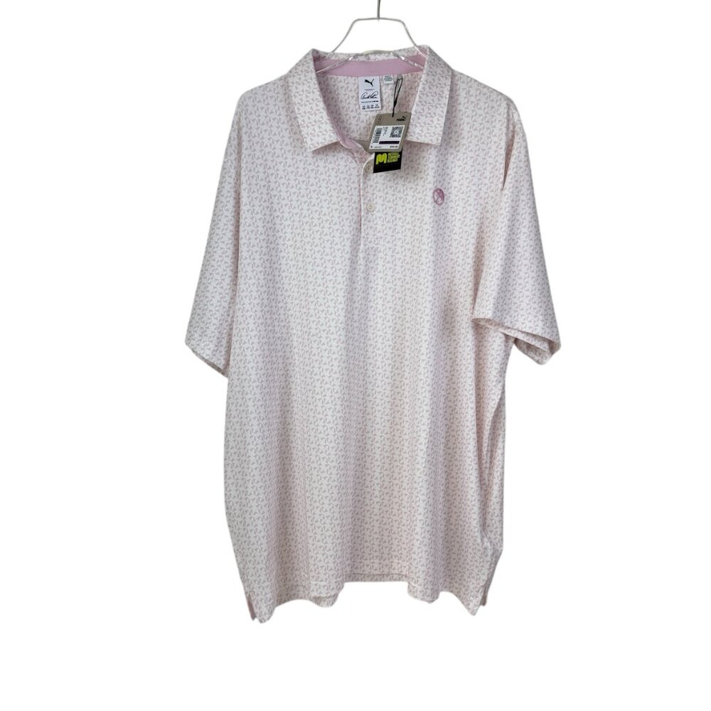 PUMA x Arnold Palmer Golf Polo Stretch UPF 40 Men's Size XXL NWT MSRP $90